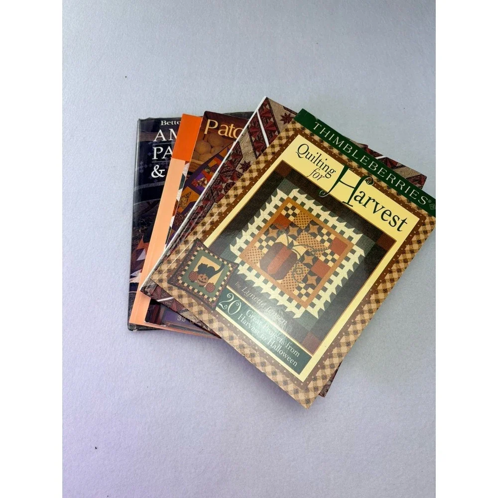 Quilting books lot Of 5 Hardcover Mixed Authors Patchwork Scrap Star Quilts